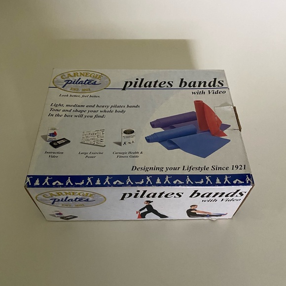 Carnegie Pilates Bands with Instruction Video - Picture 4 of 4